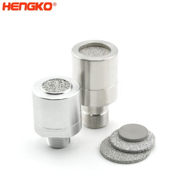 Hengko Combustível e sensor de gás tóxico Habitação protetora de alta qualidade Aço inoxidável 316 316L 10 sinterização por potência